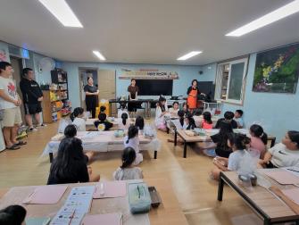 먹거리취약계층 식습관 개선 교육 진행 이미지